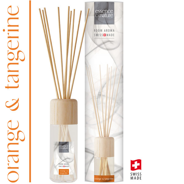 Essence of Nature Premium Room Aroma Sticks 200ml Orange + Tangerine