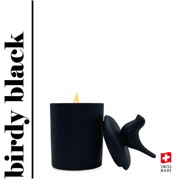 Essence of Nature Scented Candle 150g Birdy Black