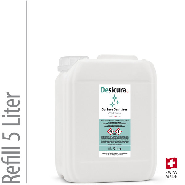 DESICURA Surface Sanitizer Refill 5 Liter