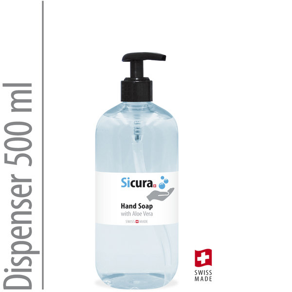 SICURA Hand Soap Dispenser 500ml