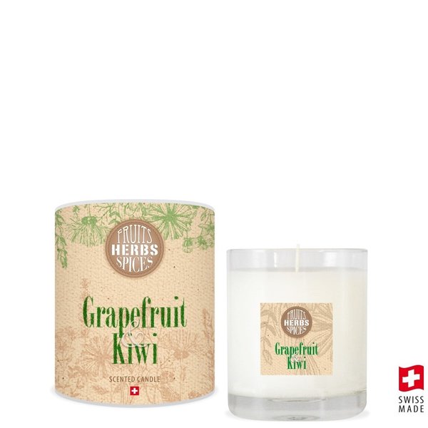 Fruits Herbs Spices Scented Candle 190g Grapefruit + Kiwi